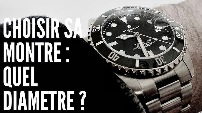 Quelle taille de montre choisir ? Le guide complet