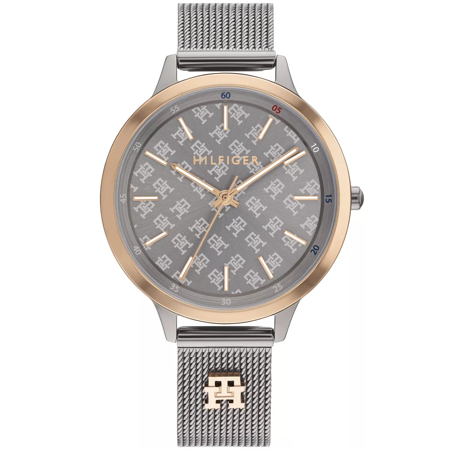 TOMMY HILFIGER Iris Montre Femme Analogique Quartz avec Bracelet Acier Inoxydable 1782587