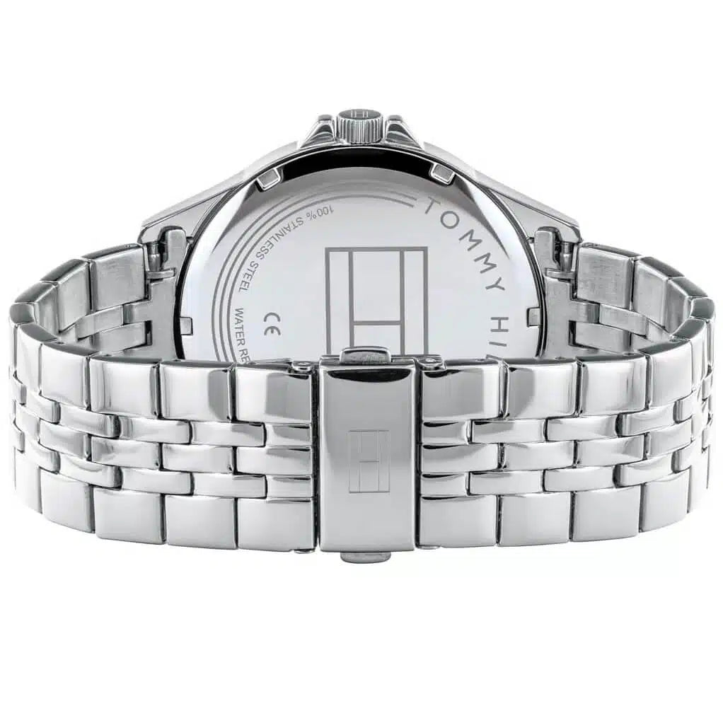 Montre Tommy Hilfiger 1791612 Shawn en Acier Doré et Cadran Bleu 1791612