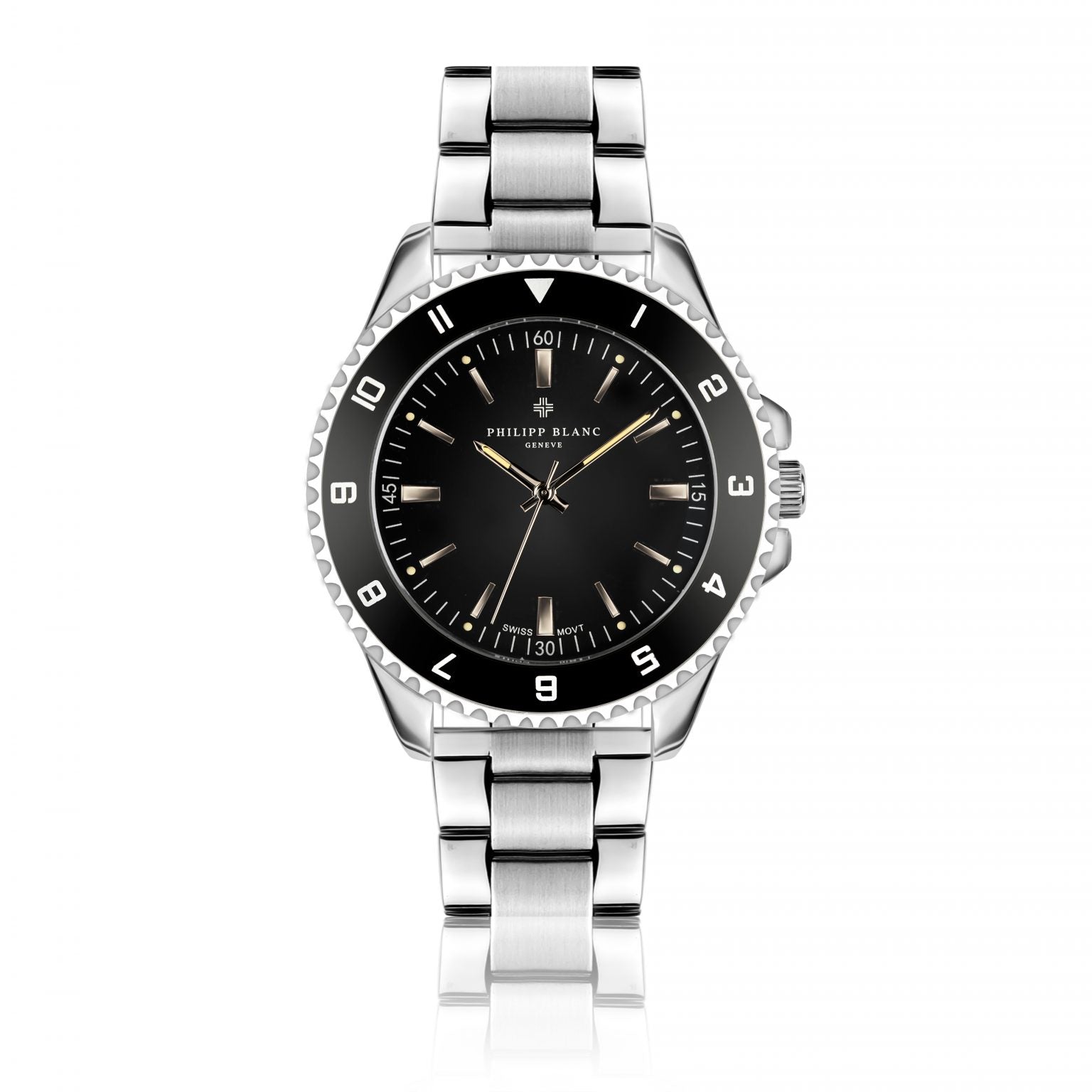 Montre à quartz en acier inoxydable
