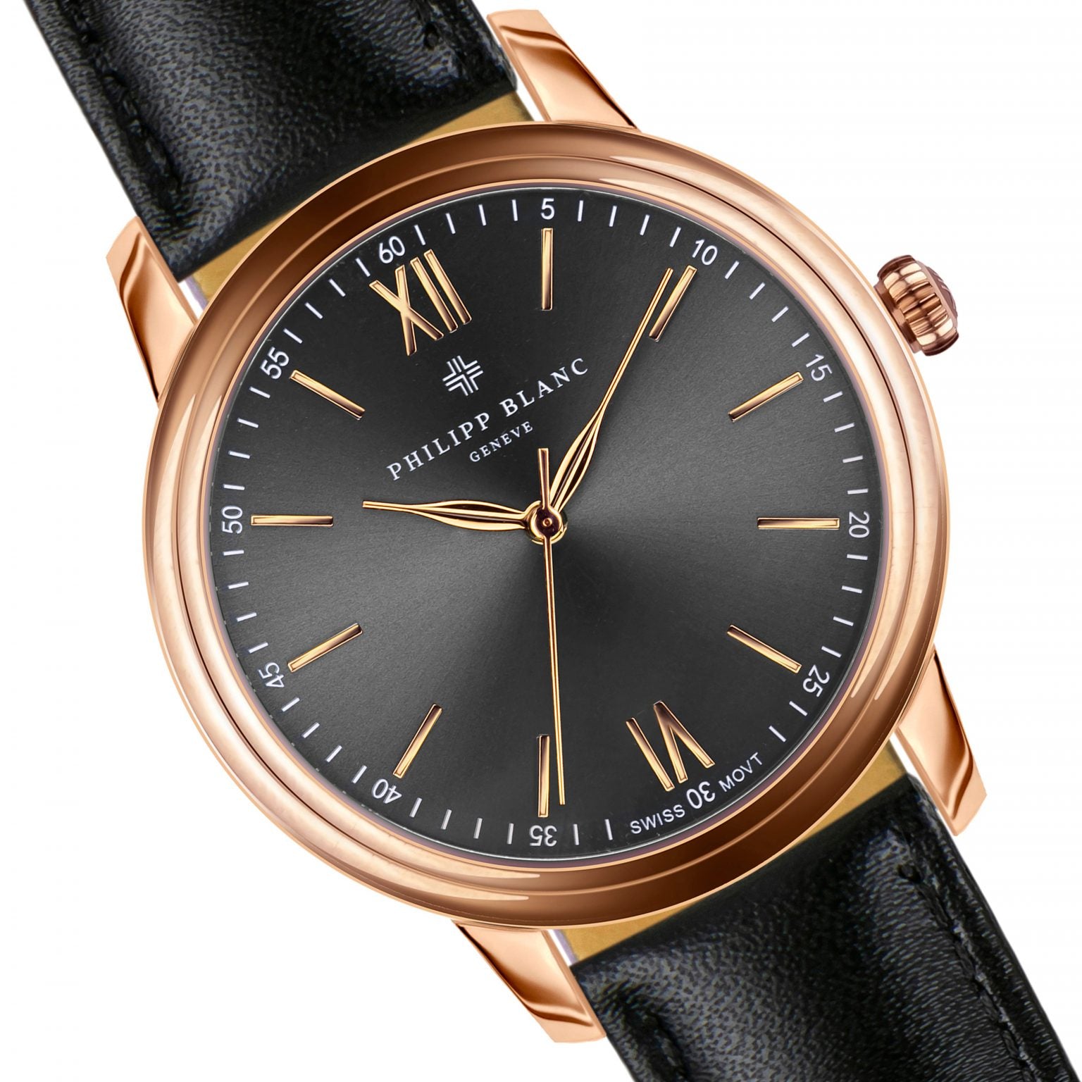 Coffret montre à quartz et bracelet en cuir SPA9-2