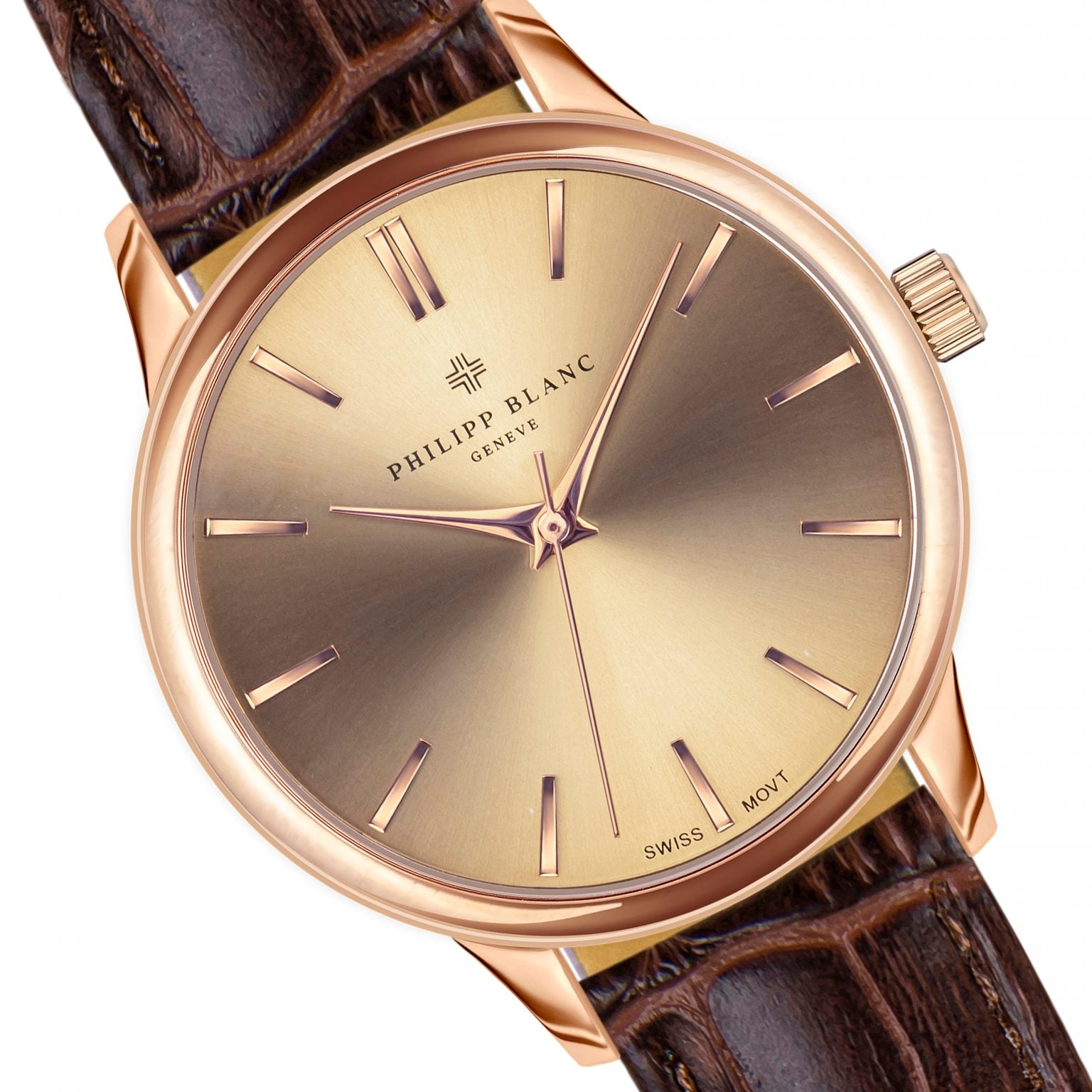 Coffret montre à quartz et bracelet en cuir SPB3-2