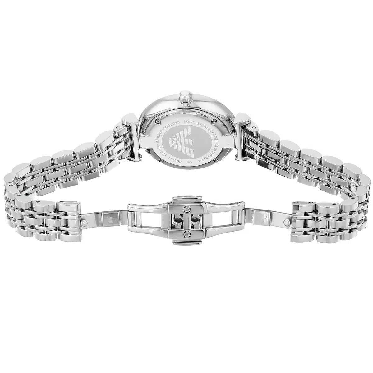 Montre Emporio Armani AR1925 Bracelet Acier Argenté Gianni T-Bar 1925