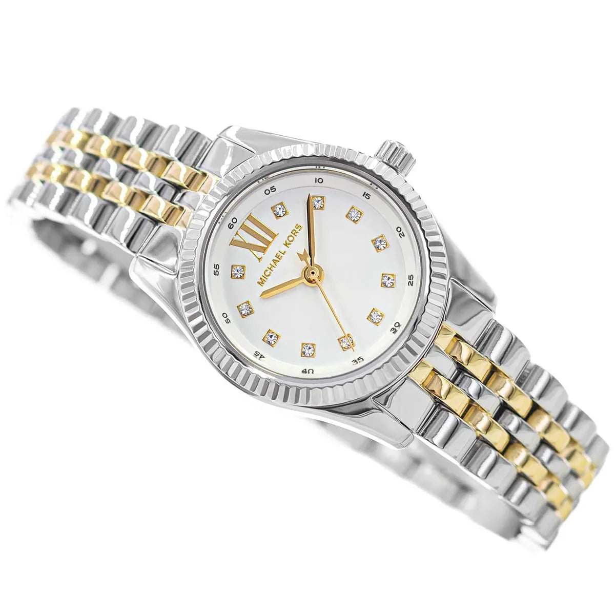 Montre Michael Kors MK4740 Petite Lexington en Acier Bicolore