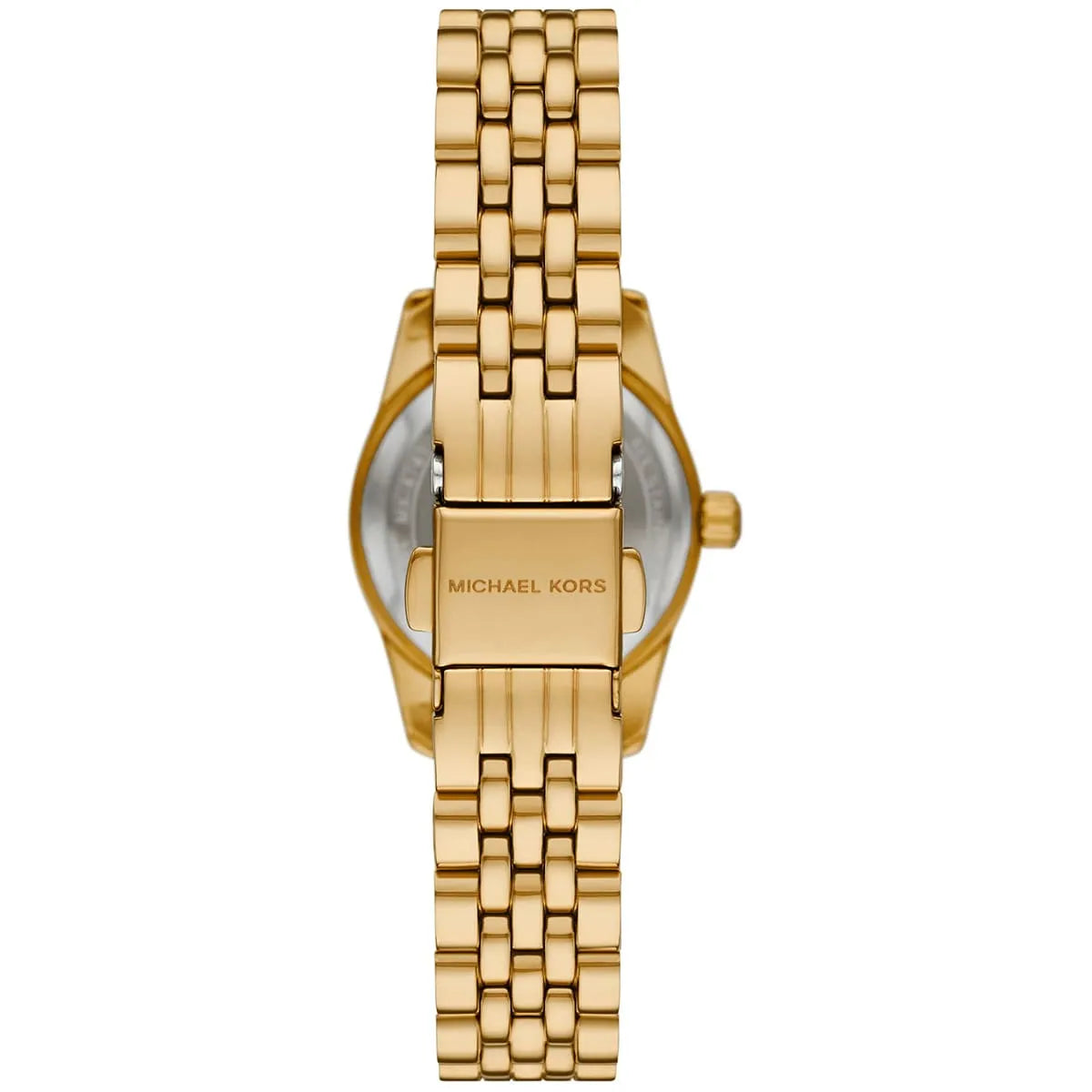 Montre Michael Kors Lexington analogique avec cadran doré et bracelet en acier doré 4741