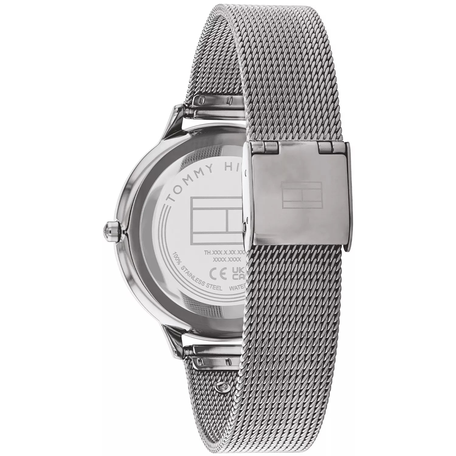 TOMMY HILFIGER Iris Montre Femme Analogique Quartz avec Bracelet Acier Inoxydable 1782587