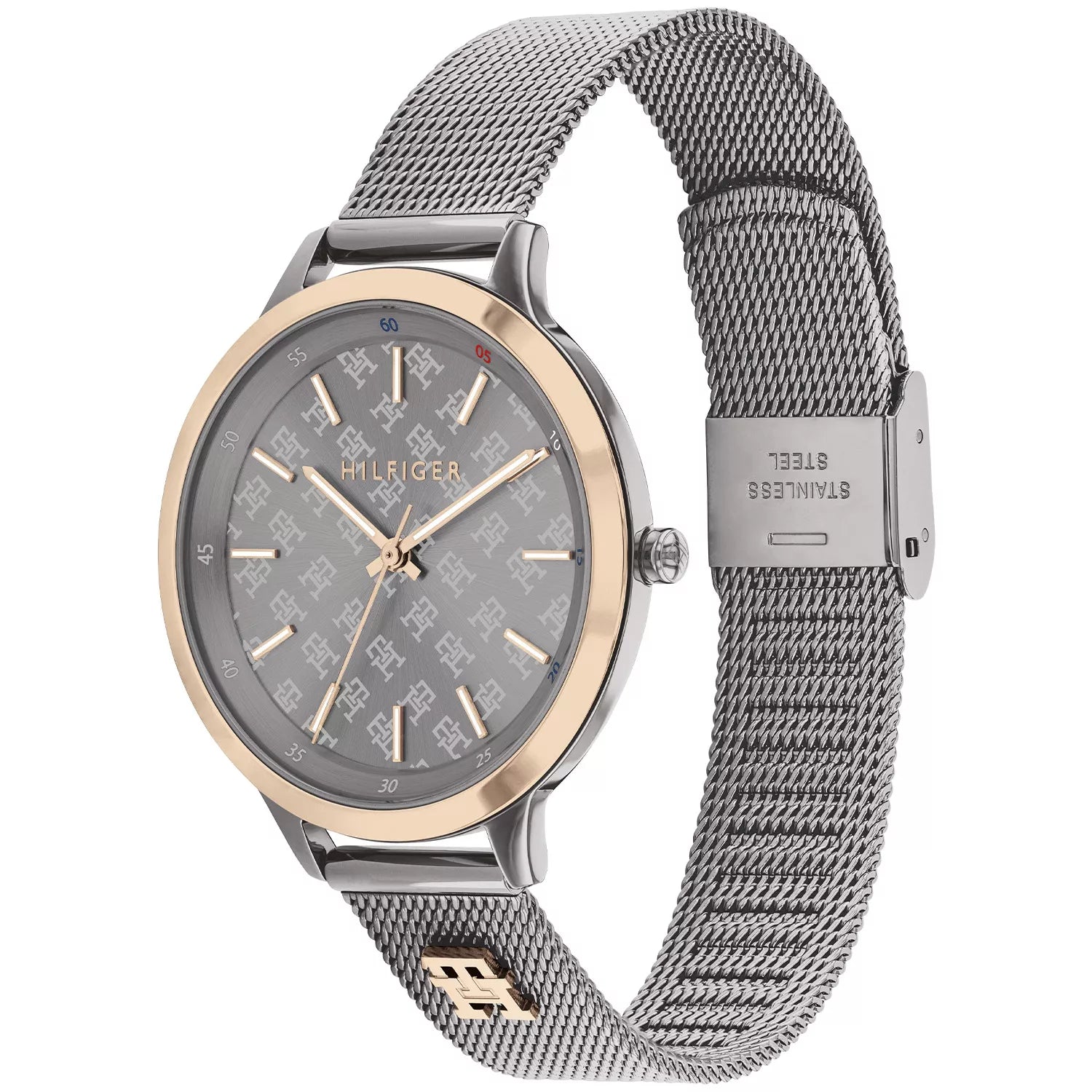 TOMMY HILFIGER Iris Montre Femme Analogique Quartz avec Bracelet Acier Inoxydable 1782587
