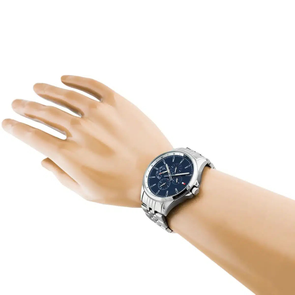 Montre Tommy Hilfiger 1791612 Shawn en Acier Doré et Cadran Bleu 1791612