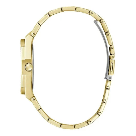 Montre Femme Guess Desire GW0770L2 bracelet acier doré cadran vert nacre